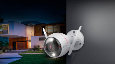 IP video camera with siren, flasher and cloud EZVIZ Husky Air